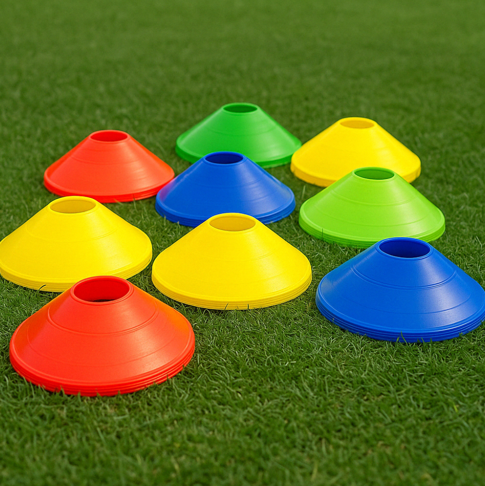 Pro Agility Disc Cones – Multi-Color Training Set (10–50 PCS)